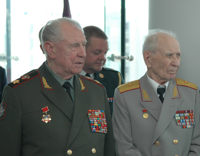 Meeting Victory Day Eve