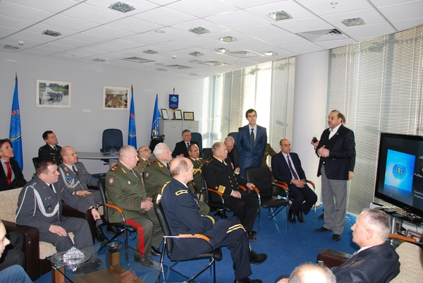 RECEPTION IN THE IAC HEADQUARTERS