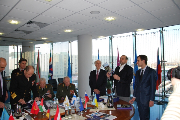 RECEPTION IN THE IAC HEADQUARTERS