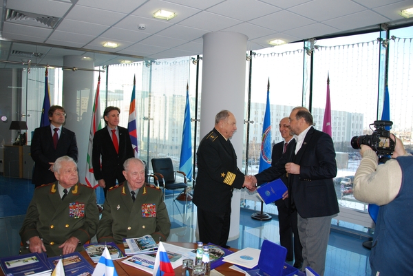 RECEPTION IN THE IAC HEADQUARTERS