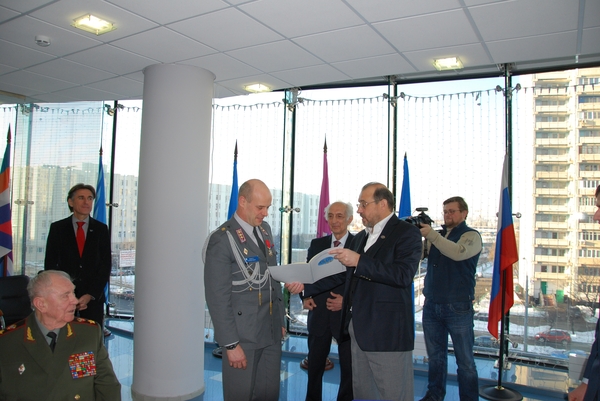 RECEPTION IN THE IAC HEADQUARTERS