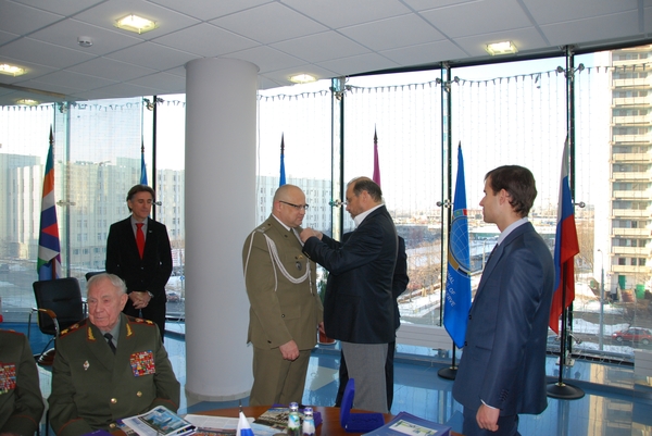 RECEPTION IN THE IAC HEADQUARTERS
