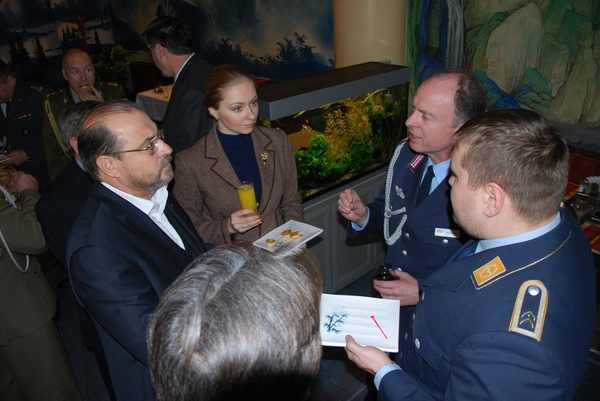 RECEPTION IN THE IAC HEADQUARTERS