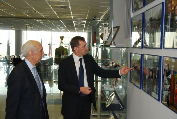 Meeting with attache L. Varga