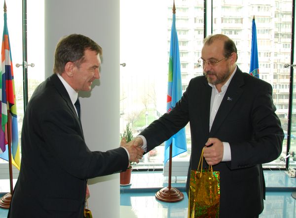 Meeting with attache L. Varga