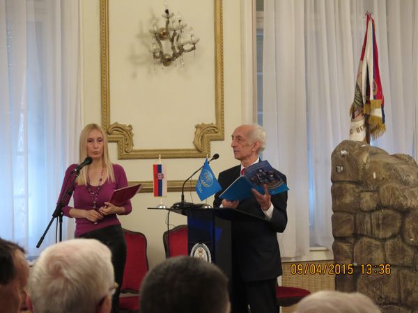 Presentation the magazine of IAC Officers Fraternity in Belgrade