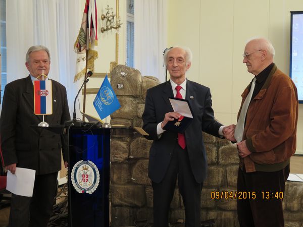 Presentation the magazine of IAC Officers Fraternity in Belgrade